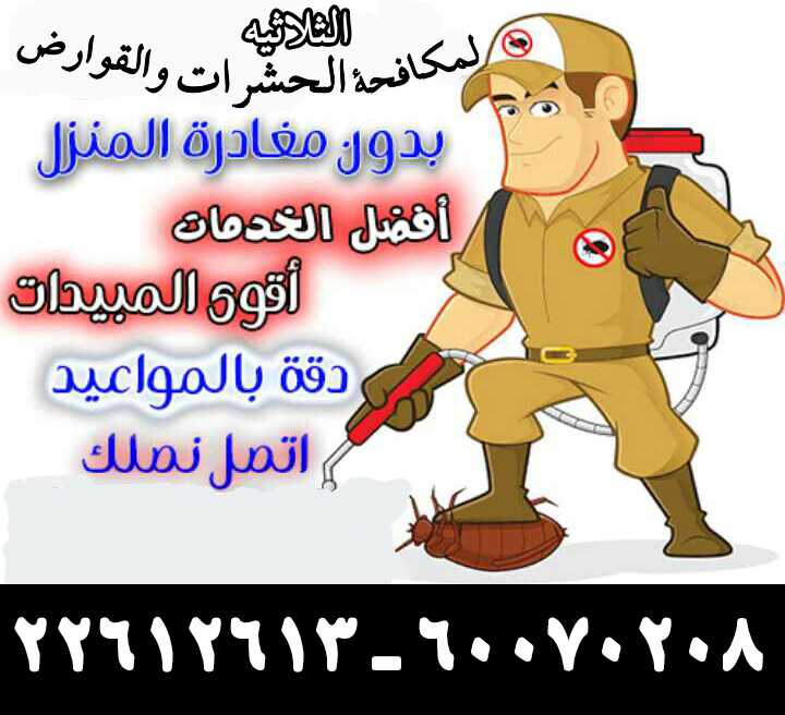 مكافحة الحشرات والقوارض 