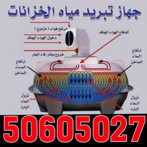 تبريد مياه الخزان - جهاز تبريد المياه - تبريد مياه التانكى بالكويت 50605027