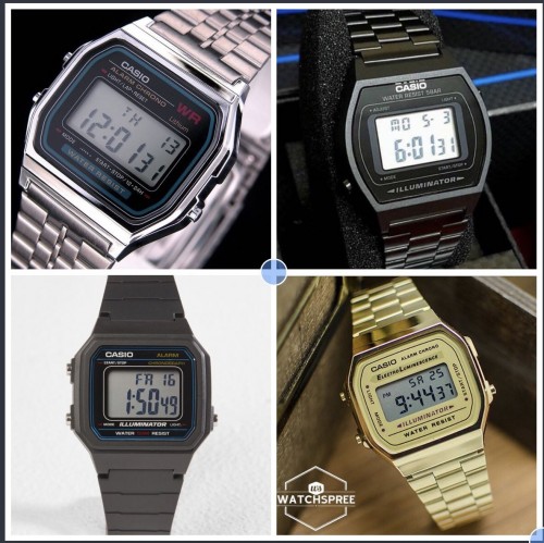 ساعات كاسيو CASIO الاصليه 