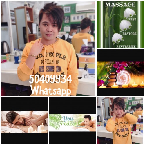 relax and soft massage for men